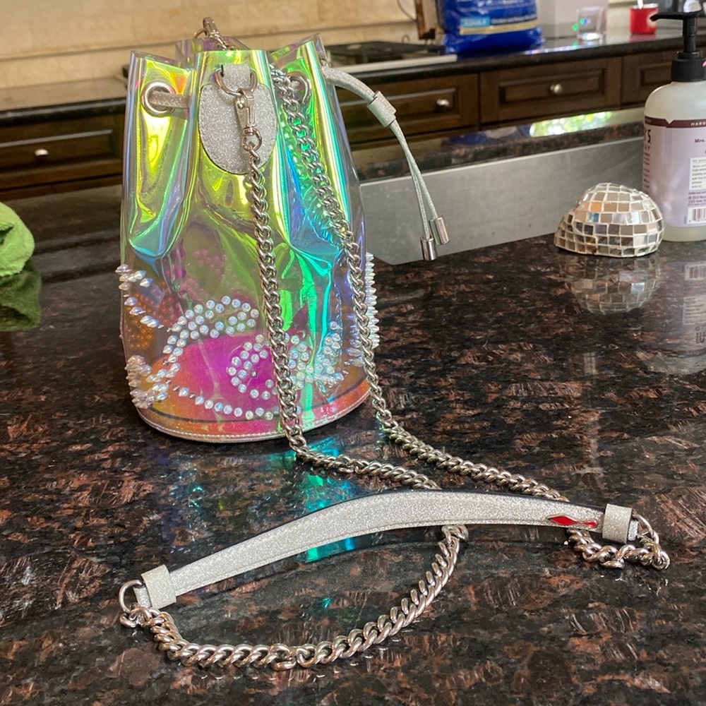 CHRISTIAN LOUBOUTIN Mary Jane Bucket Bag